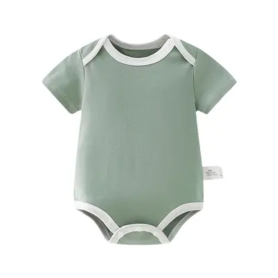 Thin Short-Sleeve Summer Baby Romper for Boys and Girls - 10