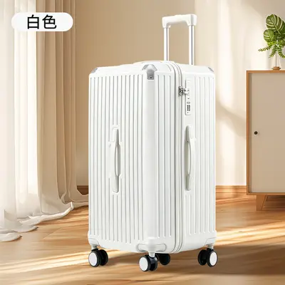 24 Inch Lightweight Trolley Suitcase with 360° Wheels and Combination Lock - 7