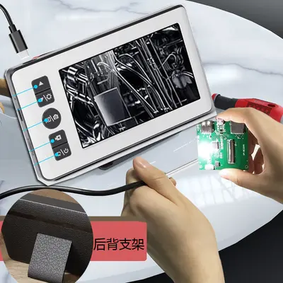 4.3 inch HD screen endoscope automatic repair industrial pipe sewer probe waterproof camera 3.9mm