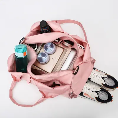 Women's yoga bag with dry-wet compartment, large capacity - 5