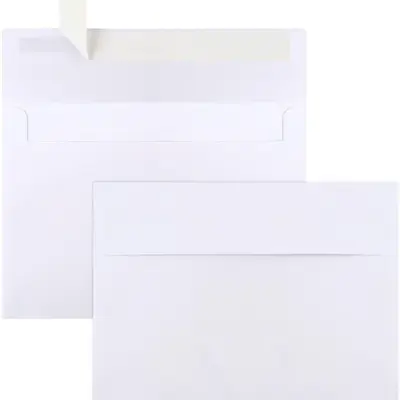 A7 Kraft Paper Invitation Envelope, Self-Seal, for Blank Greeting Cards - 8