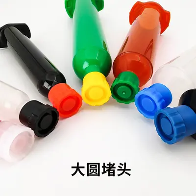 Screw-Type Glue Valve Head Cap, Dispensing Syringe Cap, Soft Luer Seal Head