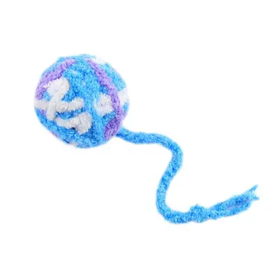 Cat Ball and Teaser Wand Set, Chew Toy for Kittens - 12