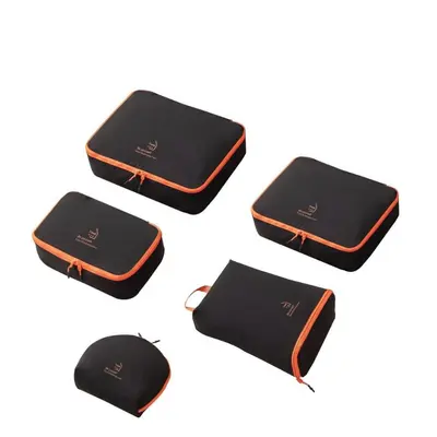 Travel storage bags nylon 5-piece set packing cubes