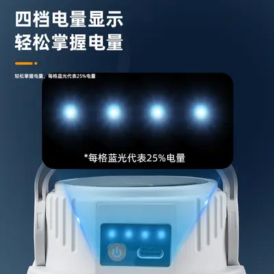 太阳能露营充电户外照明灯摆摊帐篷停电应急家用野营灯氛围灯新款