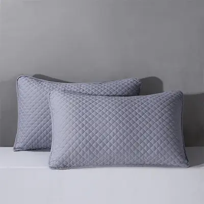 Zippered Quilted Pillow Protector 48x74 cm, Sweat-Proof, Washable - 4
