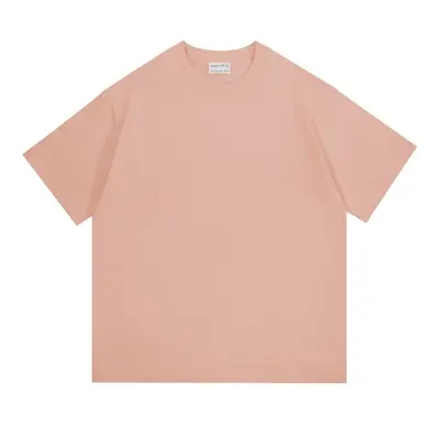 New 260g Heavyweight Men's T-Shirt Pure Cotton Short Sleeve Solid Color Summer Versatile Drop Shoulder Undershirt Men's T-Shirt Wholesale - 9