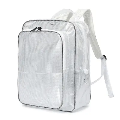 Anti-Static Full PVC Dust-Free Transparent Mesh Backpack, Cleanroom Tool Bag - 3