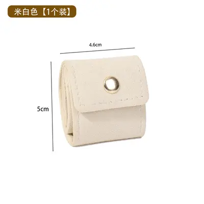 bequeme und tragbare Schmuckkoffer mit Fächern, Ring-Kosmetiktasche, kleine tragbare Reise-Ohrringe Schmuck-Kosmetiktasche - 7