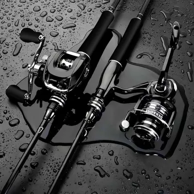 Beginner Lure Fishing Rod and Reel Complete Set