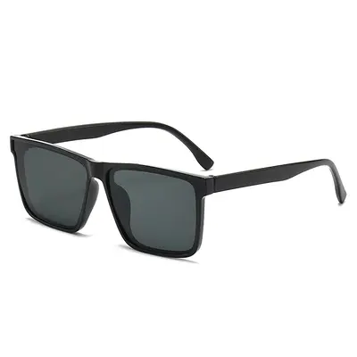 Men's Driving Sunglasses, UV Protection, Square Frame - 7