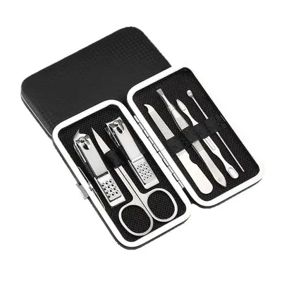 7-Piece Manicure Pedicure Set with Nail Scissors - 5