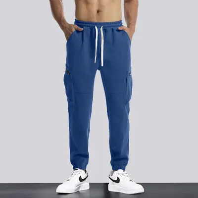 Herren-Laufhose mit mehreren Taschen, Herbst, für Sport und Fitness