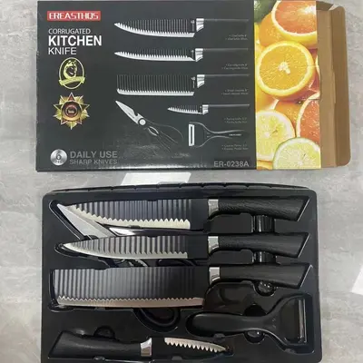 Küchenmesserset 0238A Edelstahl 6-teilig - 9