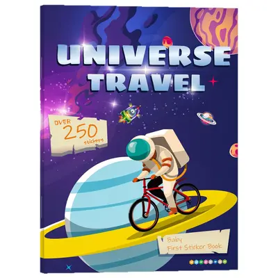 5-Book Sticker Book Set for Early Learning - 5