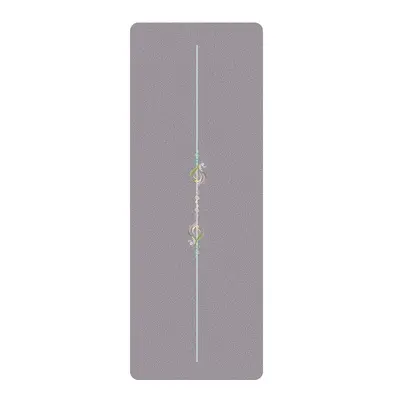 Coconut Shell PU Natural Rubber Yoga Mat, Non-Slip and Thick - 8