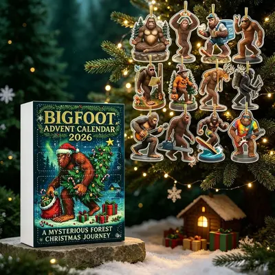 Weihnachts-Countdown-Blindbox mit Bigfoot-Anhänger - 3