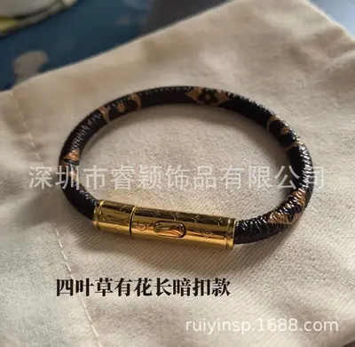 Leather Rope Bracelet Women Minimalist Luxury Couple - 8