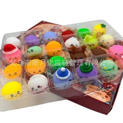 Christmas Advent Calendar 2026 with Soft Squishy Toys