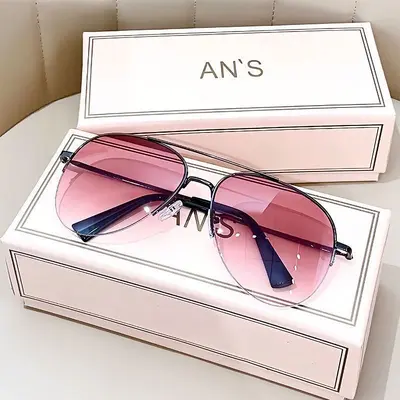 Aviator Sunglasses for Large Faces, UV-Protection Cycling Glasses - 10