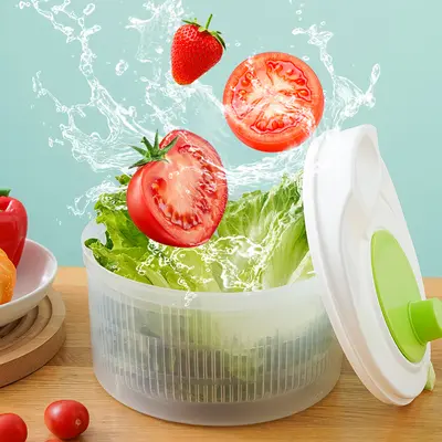 Çok fonksiyonlu salata kurutucusu, sebze kesici, drenaj sepeti, ev tipi sebze, meyve, salatalık, patates parçalayıcı
