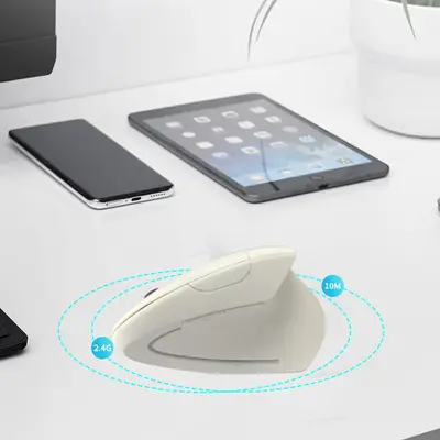 Yeni Dikey Fare Dikey Optik Fare Ergonomik Dik Masaüstü Laptop Ofis Uyumlu Fare - 8