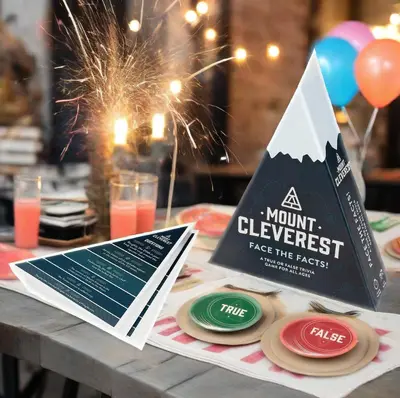 Everest Gerçek veya Yalan Eğlenceli Aile Seyahat Masa Oyunu, Noel
