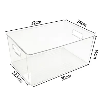 Clear Acrylic Desktop Organizer Box - 9