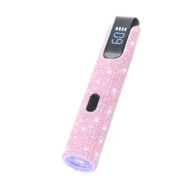 Nail gel sealant handheld single line lamp mini quick drying phototherapy machine diamond nail lamp with long battery life