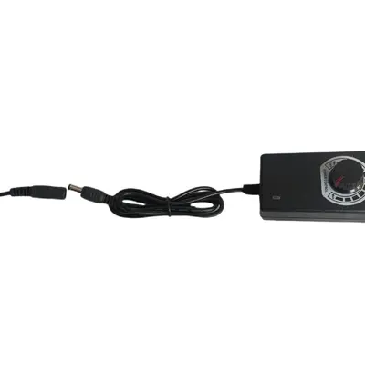 220V to 12V Blower Fan Speed Controller with DC Plug Connector - 8
