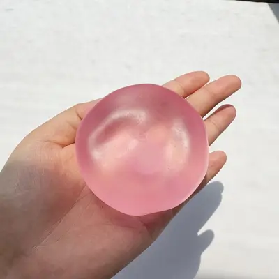 Kokosöl-Vaseline-Stressball, handgemacht, Quetschspielzeug, formbar