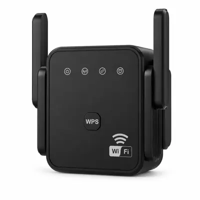 1200M WiFi Signalverstärker Dual-Antenne Wireless Repeater Heimnetzwerk-Extender