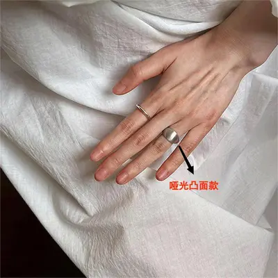 925 gümüş yüzük, kadın, minimalist, Instagram tarzı, taş detay - 11