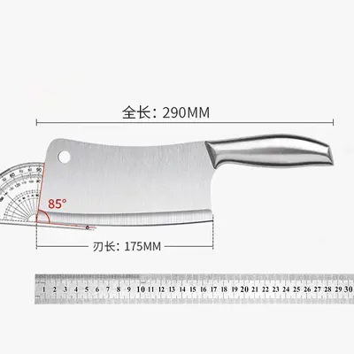 Mutfak bıçak seti, paslanmaz çelik, 3 parça - 6