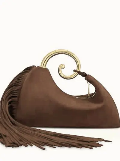 2025 Autumn Winter Tassel Suede-Look Evening Clutch Handbag - 6