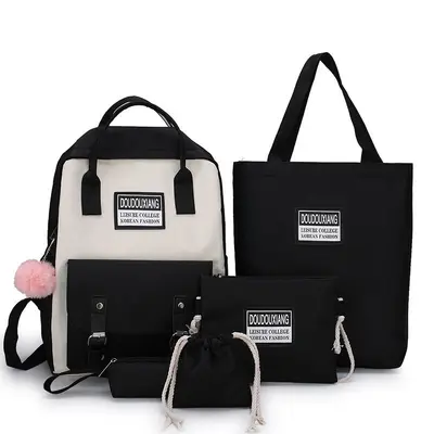 5-Piece School Bag Set, Lightweight Backpack for Grades 3-6, 2026 Model - 1