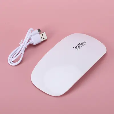 Sunmini Fare Tırnak Lambası Mini El Katlanır Fototerapi Makinesi Tırnak Pişirme ve Kurutma Lambası UV Kürleme Fototerapi Lambası