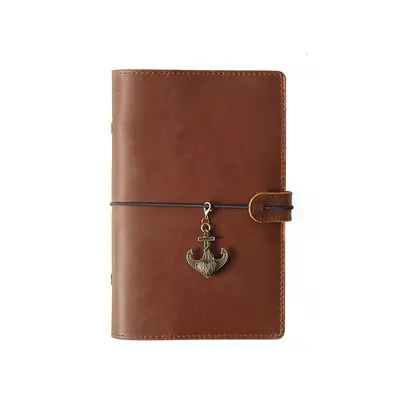 A5 Ring-Bound Leather Notebook Travel Journal Handmade Notebook A6 A7 Portable Notebook