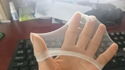 Disposable sink filter kitchen drain strainer mesh sink leak strainer with elastic mesh - 13