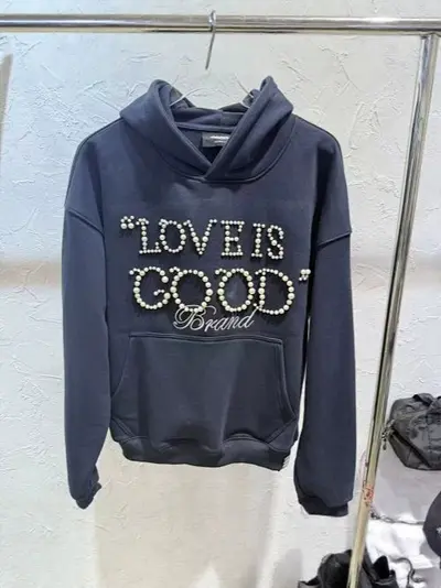 GOOD BRAND Heavyweight Cotton Long-Sleeve T-Shirt, Sweatshirt and Jacket, American Distres