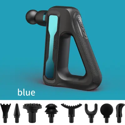 Multi-Head Rechargeable Massage Gun, Portable Muscle and Fascia Massager - 7