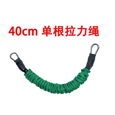 Ankle resistance bands 8-piece set multicolor elastic training ropes - 7