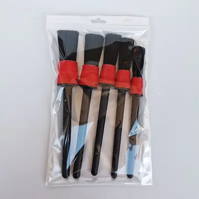 Üretici araba yıkama fırçası yumuşak kıllı temizleme fırçası tekerlek göbeği fırçası temizleme fırçası araba güzellik araçları araba detay fırçası