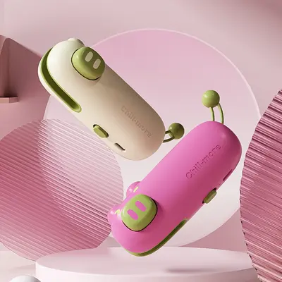Mini heat sealer machine, portable, food sealing
