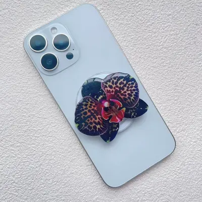 Orchid Magnetic Phone Holder, Foldable Desktop, Portable - 12