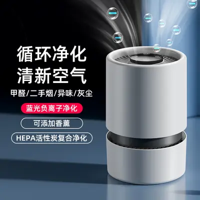 Indoor air purifier for cross-border use, removes secondhand smoke and PM2.5, manufacturer wholesale small USB globe universal