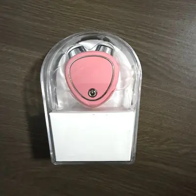 Grenzüberschreitend beliebtes Schönheitsgerät mit Mikrostrom, tragbar für Reisen, aufladbar, Doppelkopf-Massagegerät mit USB, Doppelzylinder-Massagegerät - 7