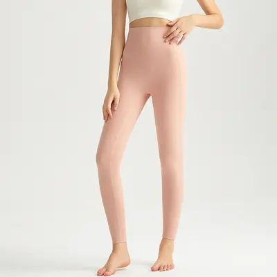 Damen-Yogahose, hohe Taille, Po-Lifting, antibakteriell - 7