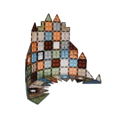 Strong Magnetic Tiles Colorful Kids Educational Building Set - 6