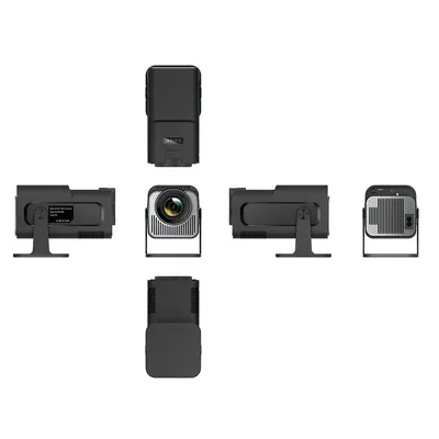 2026 Sınır Ötesi HY320MINI Perlen-Projektor Heimkino Ultra HD Kurzdistanz Mini tragbarer intelligenter Telefon-Projektor - 5